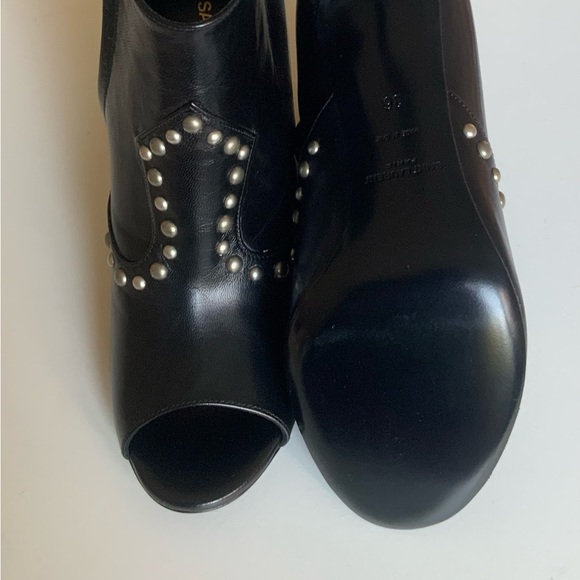 Saint Laurent Paris Jane Studded Bootie Size 36 $995 - Picture 6 of 6